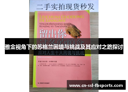 雅金视角下的苏格兰困境与挑战及其应对之路探讨 雅金视角下的苏格兰困境与挑战及其应对之路探讨